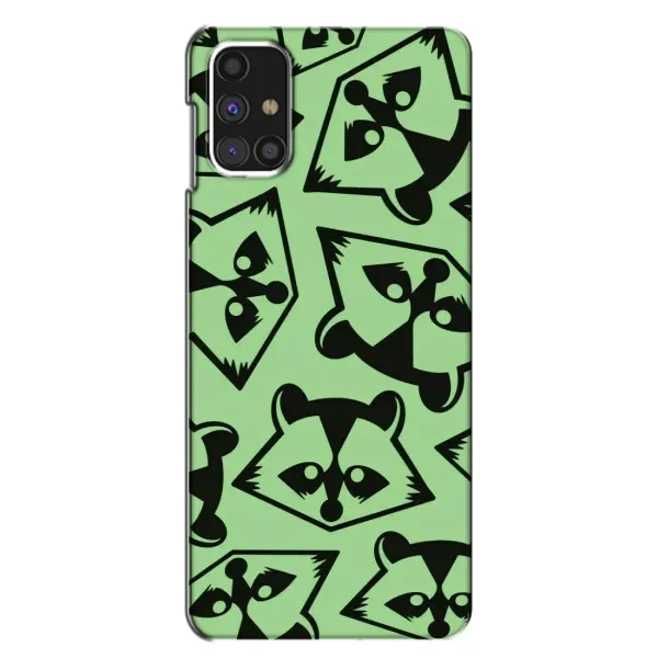 Чехол с рисунком «Мордочки Енота» для Samsung Galaxy M31s Чехол с рисунком «Мордочки Енота» для Samsung Galaxy M31s