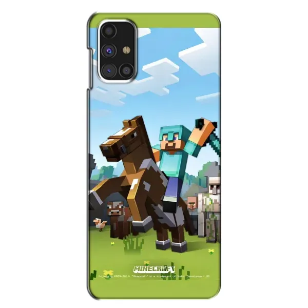 Чехол с рисунком «На коне» для Samsung Galaxy M31s Чехол с рисунком «На коне» для Samsung Galaxy M31s
