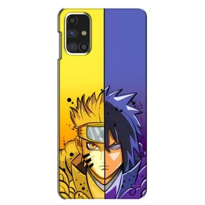 Купить Чохли на телефон з принтом Anime для Samsung Galaxy M31s (Naruto Vs Sasuke)