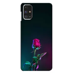 Чехлы с принтом Розочки для Samsung Galaxy M31s (Ночная роза)