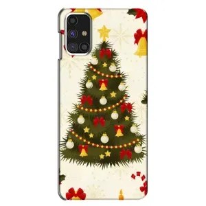 Чехол Новогодняя Елка на Samsung Galaxy M31s (Новогодний принт)
