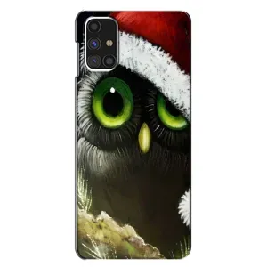 Чохли з принтом СОВИ для Samsung Galaxy M31s (Новорічна Сова)