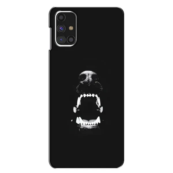 Чехол с рисунком «Пасть добермана» для Samsung Galaxy M31s Чехол с рисунком «Пасть добермана» для Samsung Galaxy M31s