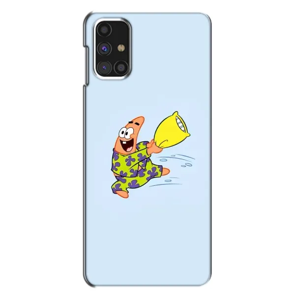 Чехол с рисунком «Патрик с подушкой» для Samsung Galaxy M31s Чехол с рисунком «Патрик с подушкой» для Samsung Galaxy M31s