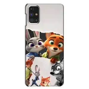 Силиконовый чехол с принтом Зоотрополіс для Samsung Galaxy M31s (Персонажи Зоо)
