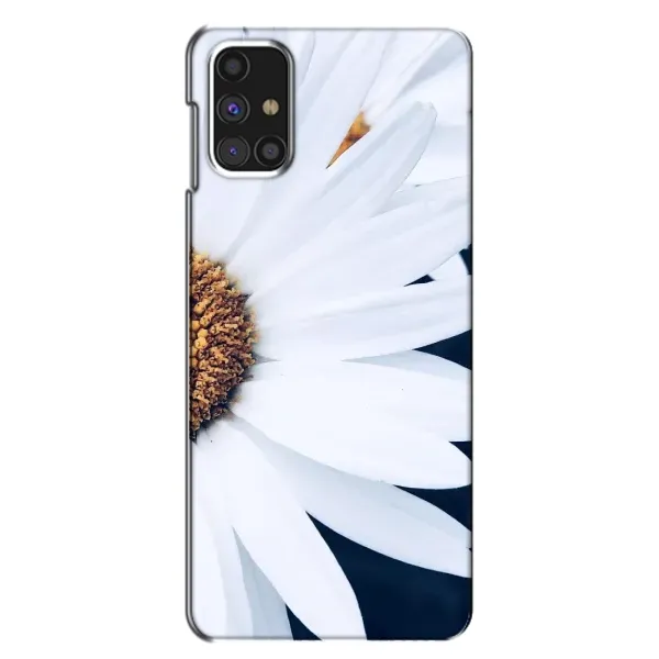 Чохол з малюнком «Пів ромашки» для Samsung Galaxy M31s Чохол з малюнком «Пів ромашки» для Samsung Galaxy M31s
