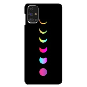 Чехол (ТПУ) с планетами на Samsung Galaxy M31s (Полнолуние)