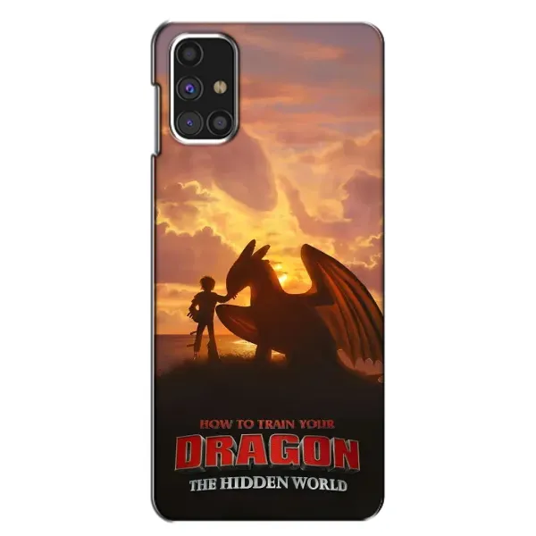 Чехол с рисунком «Постер Беззубика» для Samsung Galaxy M31s Чехол с рисунком «Постер Беззубика» для Samsung Galaxy M31s