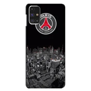 Силиконовые Чехлы принт Футбол на Samsung Galaxy M31s (PSG)
