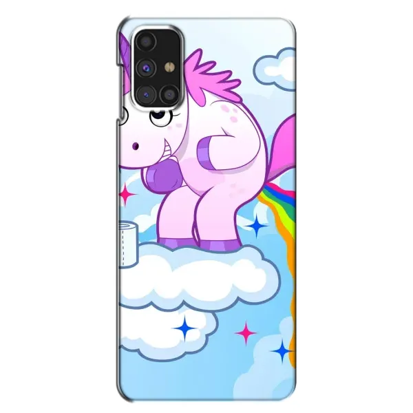 Чехол с рисунком «Радуга единорожка» для Samsung Galaxy M31s Чехол с рисунком «Радуга единорожка» для Samsung Galaxy M31s