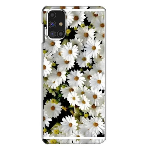 Чохол з малюнком «Рамка в ромашках» для Samsung Galaxy M31s Чохол з малюнком «Рамка в ромашках» для Samsung Galaxy M31s