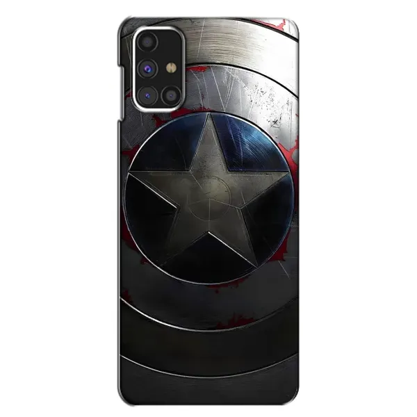 Чехол с рисунком «Ретро Щит Капитана» для Samsung Galaxy M31s Чехол с рисунком «Ретро Щит Капитана» для Samsung Galaxy M31s