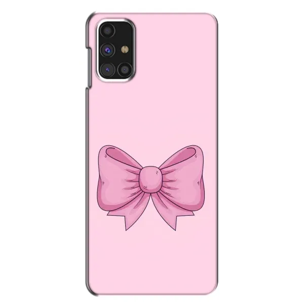 Чехол с рисунком «Розовый бантик» для Samsung Galaxy M31s Чехол с рисунком «Розовый бантик» для Samsung Galaxy M31s