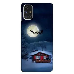 Чехол Санта Клаус для Samsung Galaxy M31s (Санта)