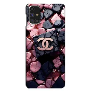 Чохол (Dior, Prada, YSL, Chanel) для Samsung Galaxy M31s (Шанель)