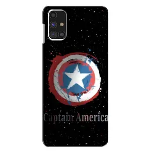 Чехол с Щитом Капитана Америки на Samsung Galaxy M31s (Щит Капитана)