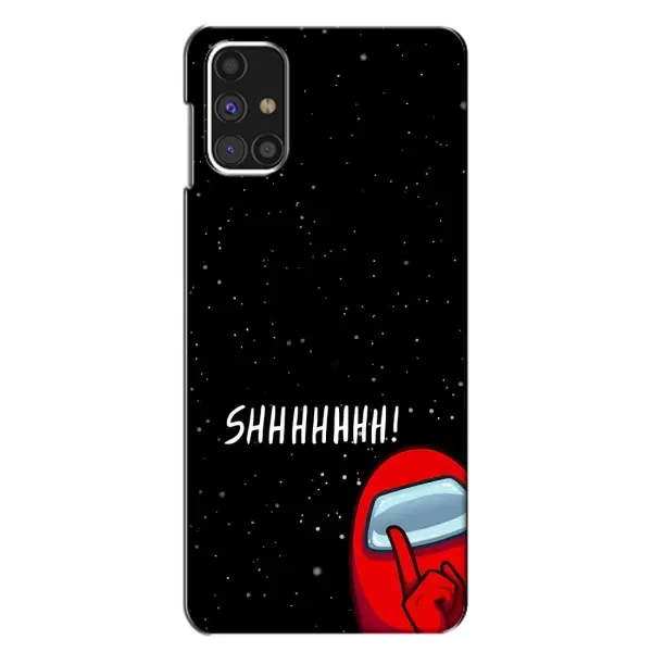 Чехол с рисунком «SHHHHH» для Samsung Galaxy M31s Чехол с рисунком «SHHHHH» для Samsung Galaxy M31s