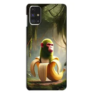 Чехол с мемами тралалело тралала для Samsung Galaxy M31s (Шимпанзини бананини)