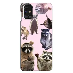 Силіконовий Чохол з Энотами на Samsung Galaxy M31s (Смішні Єноти)