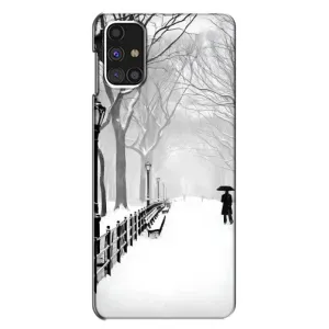 Чехлы на Новый Год Samsung Galaxy M31s (Снегом замело)