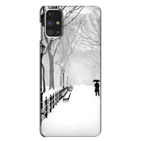 Чехол с рисунком «Снегом замело» для Samsung Galaxy M31s Чехол с рисунком «Снегом замело» для Samsung Galaxy M31s