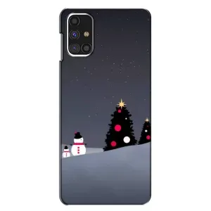 Чехлы на Новый Год Samsung Galaxy M31s (Снеговички)
