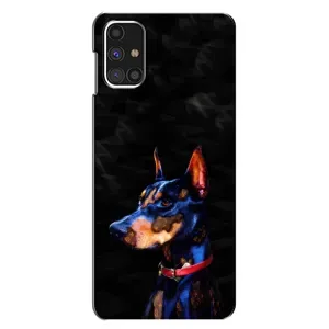 Бампер для Samsung Galaxy M31s з картинкою "Песики" (Собака Мопсік)