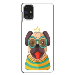 Бампер для Samsung Galaxy M31s з картинкою "Песики" (Собака Король)