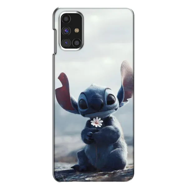 Чехол с рисунком «Стич с цветочком» для Samsung Galaxy M31s Чехол с рисунком «Стич с цветочком» для Samsung Galaxy M31s