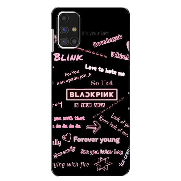 Чехол с рисунком «Стиль блэкпинг» для Samsung Galaxy M31s Чехол с рисунком «Стиль блэкпинг» для Samsung Galaxy M31s