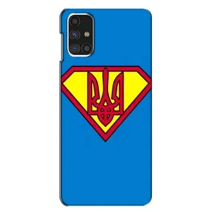 Чехол с картинкой (Патриотический ГЕРБ) на Samsung Galaxy M31s (Super - Герб)