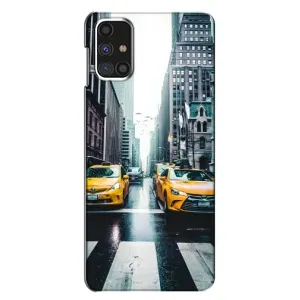 Силиконовый бампер (Работники) на Samsung Galaxy M31s (Такси)