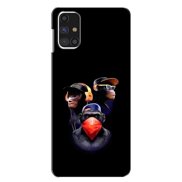 Чехол с рисунком «Три обезьяны» для Samsung Galaxy M31s