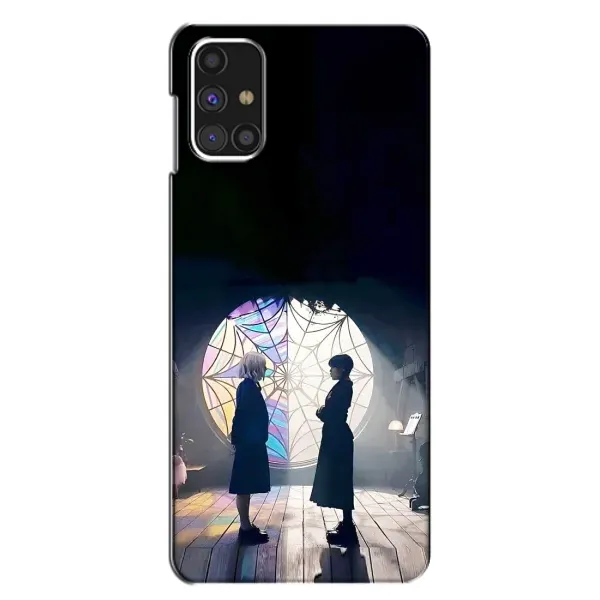 Чехол с рисунком «Уэнсдей и Энди» для Samsung Galaxy M31s Чехол с рисунком «Уэнсдей и Энди» для Samsung Galaxy M31s