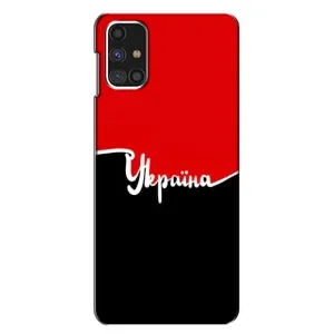 Чехлы УПА (Красно-Чёрный) на Samsung Galaxy M31s (Украина УПА)