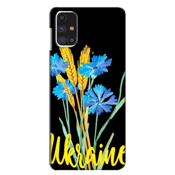 Чехол с рисунком «Ukraine в цветочках» для Samsung Galaxy M31s