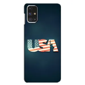 Чохол Прапор USA для Samsung Galaxy M31s (USA)