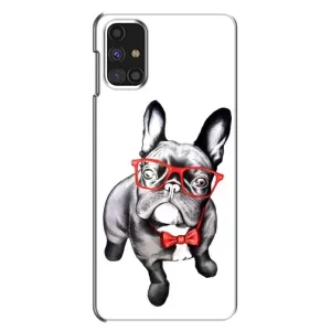 Бампер для Samsung Galaxy M31s з картинкою "Песики" (В окулярах)