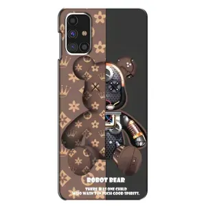 Силиконовый чехол для Samsung Galaxy M31s (Медмедь Луи Виттон)