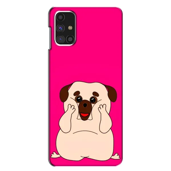 Чехол с рисунком «Веселый Мопсик» для Samsung Galaxy M31s Чехол с рисунком «Веселый Мопсик» для Samsung Galaxy M31s