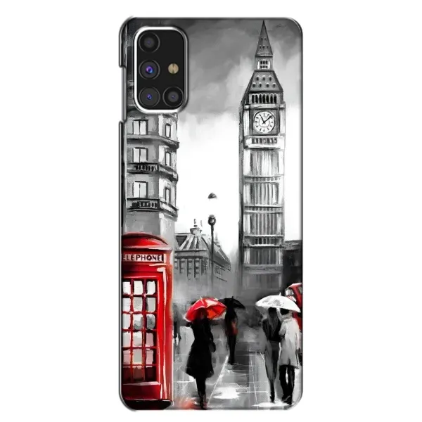 Чехол с рисунком «Вид на Биг Бен» для Samsung Galaxy M31s Чехол с рисунком «Вид на Биг Бен» для Samsung Galaxy M31s