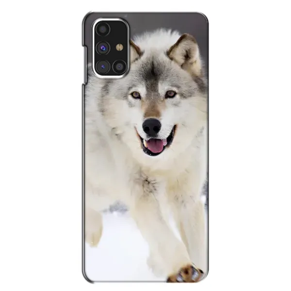 Чехол с рисунком «Волк на снегу» для Samsung Galaxy M31s Чехол с рисунком «Волк на снегу» для Samsung Galaxy M31s