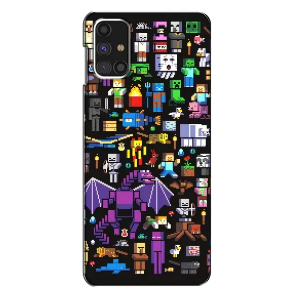 Чехол с рисунком «Все персонажи» для Samsung Galaxy M31s