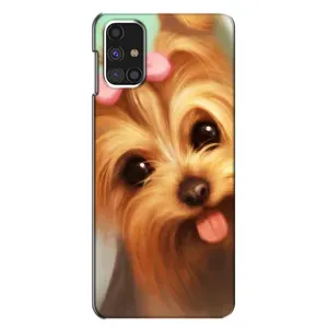 Чохол (ТПУ) Милі песики для Samsung Galaxy M31s (Йоркширський тер'єр)