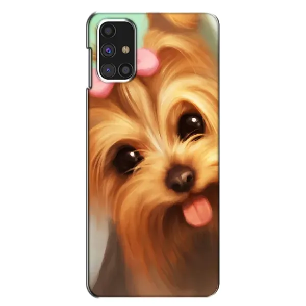 Чехол с рисунком «Йоршенский терьер» для Samsung Galaxy M31s Чехол с рисунком «Йоршенский терьер» для Samsung Galaxy M31s