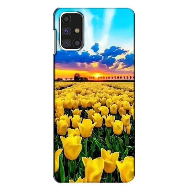 Чехол с рисунком «Желтые тюльпаны» для Samsung Galaxy M31s Чехол с рисунком «Желтые тюльпаны» для Samsung Galaxy M31s