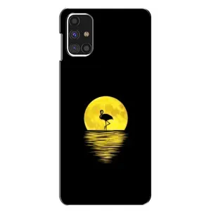 Летний Чехол на Samsung Galaxy M31s (Желтый Закат)