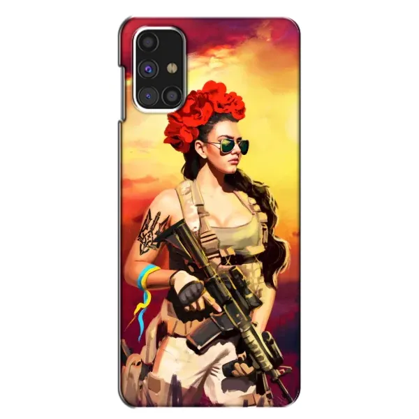 Чехол с рисунком «Женщина солдат» для Samsung Galaxy M31s Чехол с рисунком «Женщина солдат» для Samsung Galaxy M31s