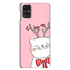 Чохол на тематику: Коти для Samsung Galaxy M31s (Зимовий кіт)