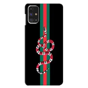Чехлы Бренд GUCCI для Samsung Galaxy M31s (Змей Гуччи)